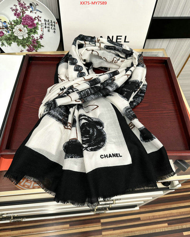 Scarf-Chanel what is top quality replica ID: MY7589 $: 75USD
