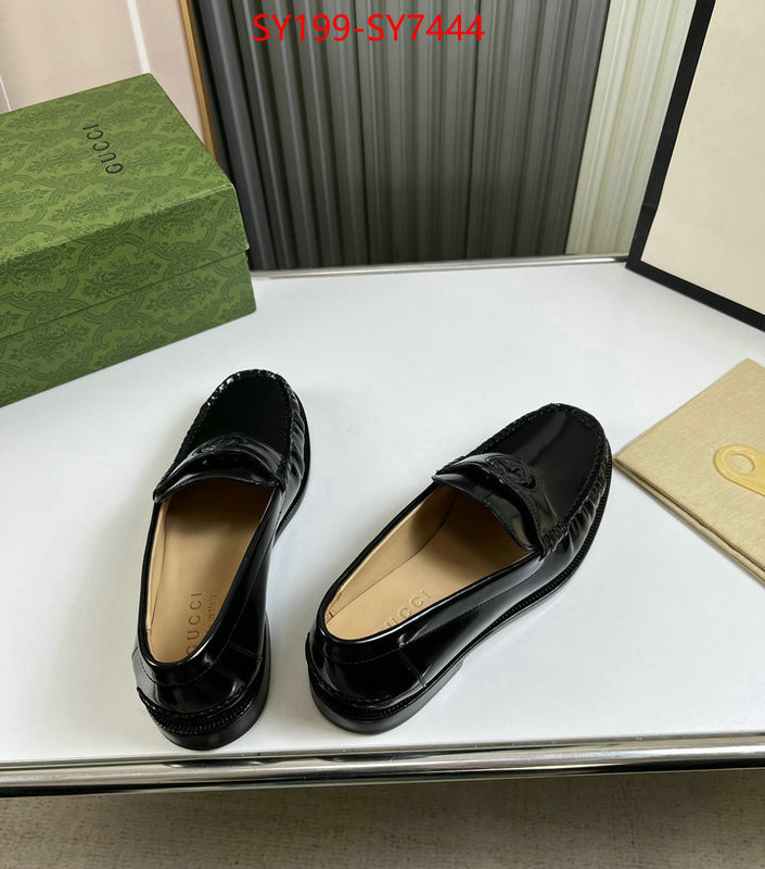 Men Shoes-Gucci designer wholesale replica ID: SY7444 $: 199USD