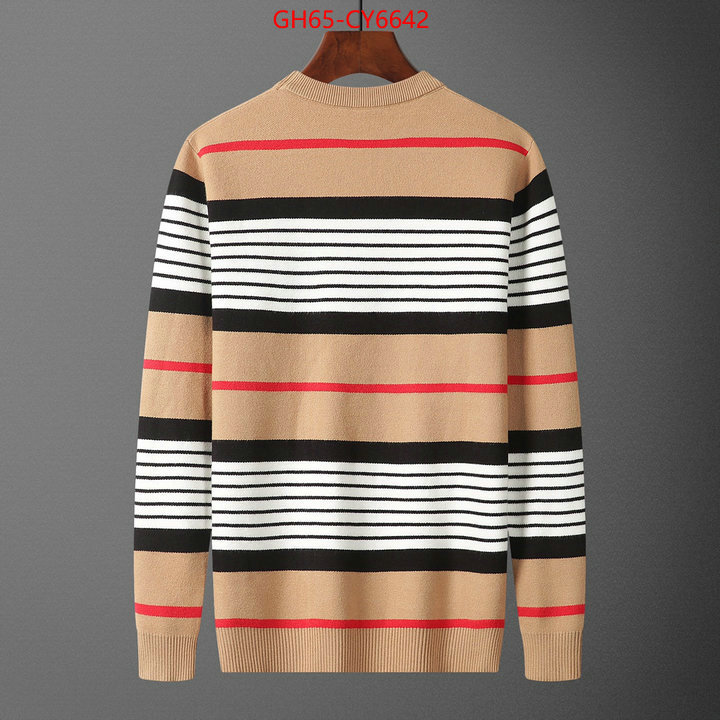 Clothing-Burberry perfect replica ID: CY6642 $: 65USD
