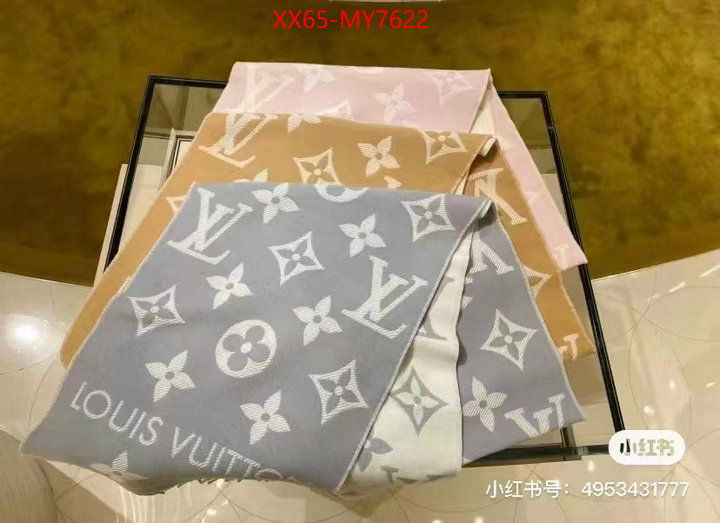 Scarf-LV top quality fake ID: MY7622 $: 65USD