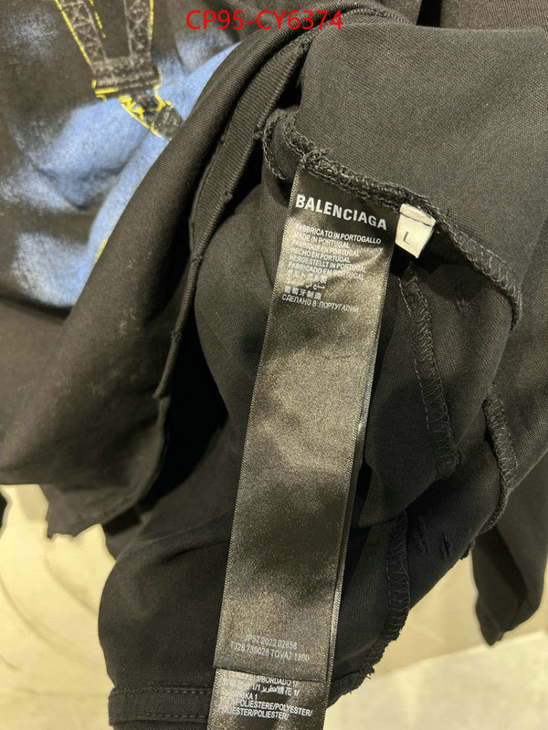 Clothing-Balenciaga top quality website ID: CY6374 $: 95USD