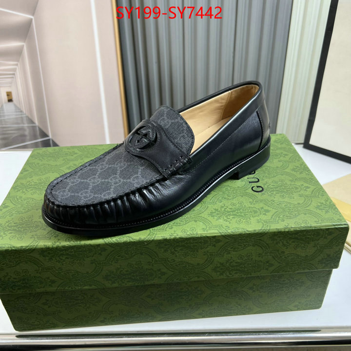 Men Shoes-Gucci top quality replica ID: SY7442 $: 199USD