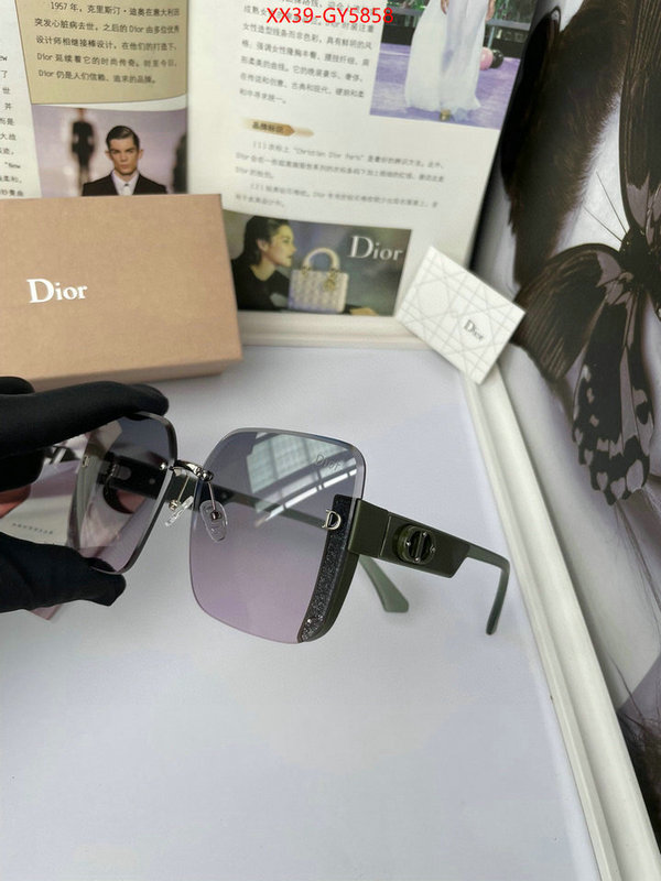 Glasses-Dior at cheap price ID: GY5858 $: 39USD