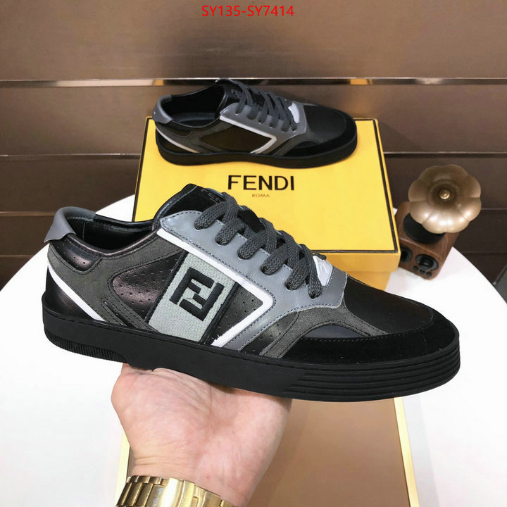 Men Shoes-Fendi fake aaaaa ID: SY7414 $: 135USD