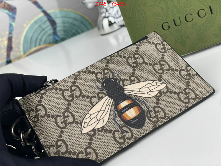 Gucci Bags(4A)-Wallet- is it illegal to buy ID: TY5435 $: 45USD