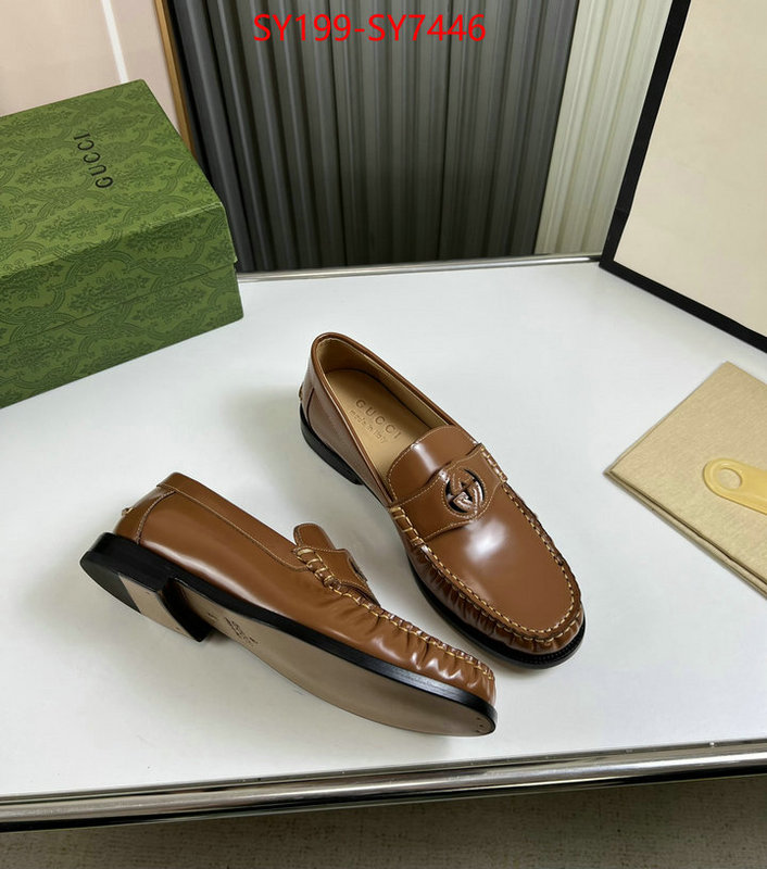 Men Shoes-Gucci found replica ID: SY7446 $: 199USD