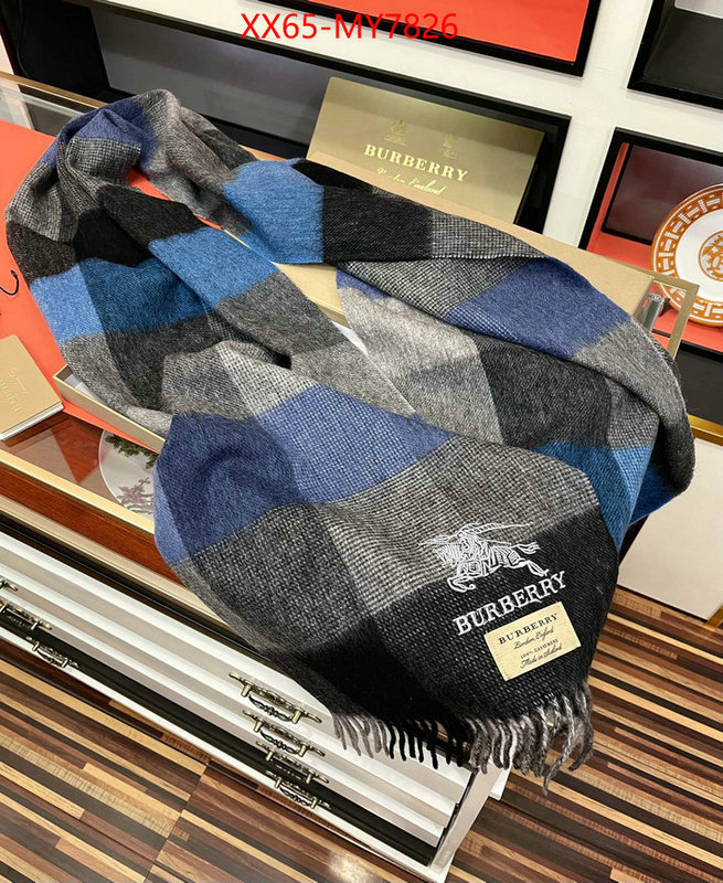 Scarf-Burberry fake designer ID: MY7826 $: 65USD