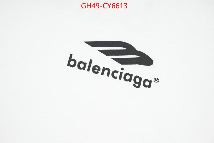 Clothing-Balenciaga high quality happy copy ID: CY6613 $: 49USD