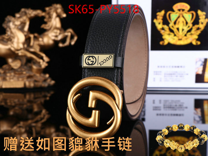 Belts-Gucci where can i buy the best quality ID: PY5518 $: 65USD