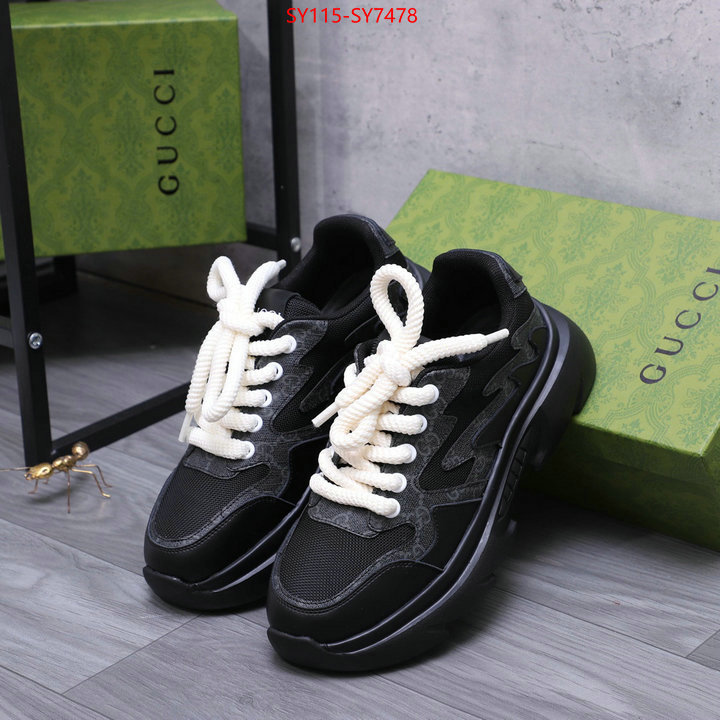 Men Shoes-Gucci knockoff highest quality ID: SY7478 $: 115USD