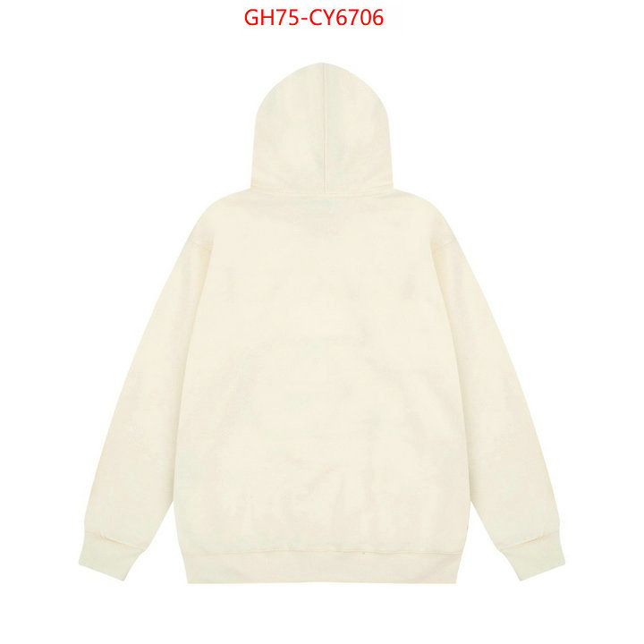 Clothing-Gucci fake high quality ID: CY6706 $: 75USD