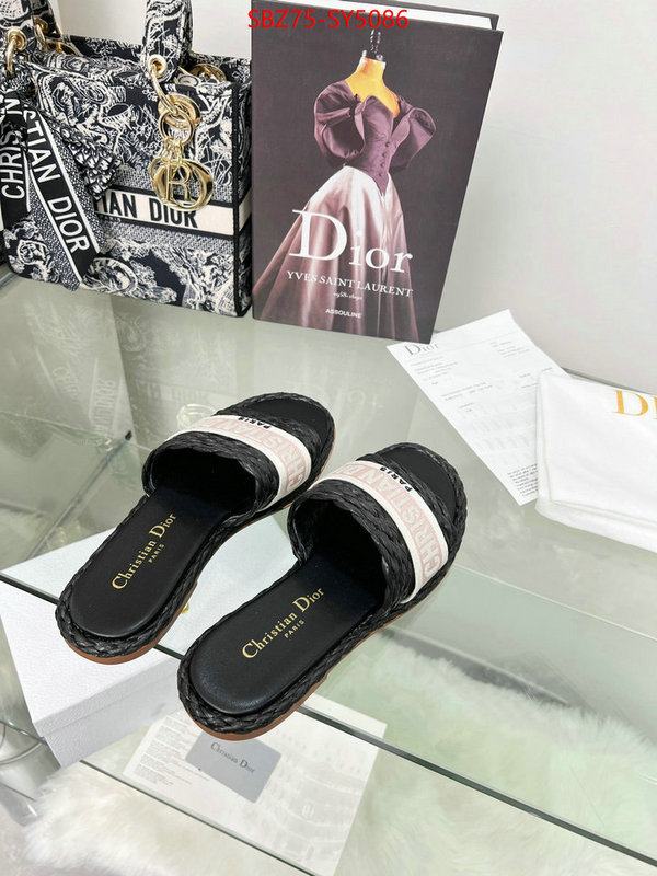 Women Shoes-Dior where should i buy to receive ID: SY5086 $: 75USD