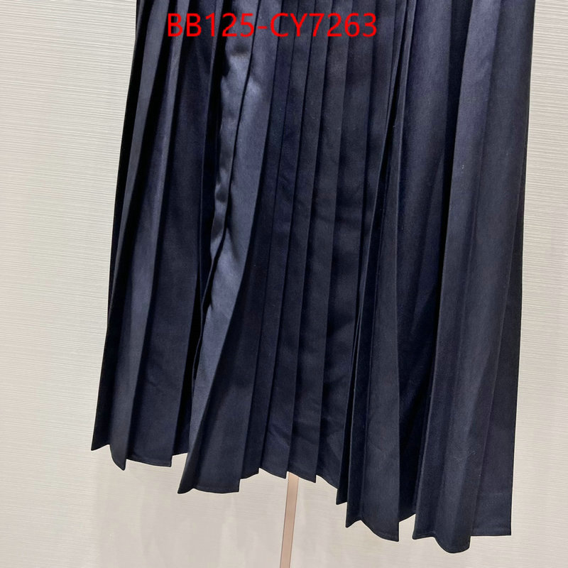 Clothing-Prada the quality replica ID: CY7263 $: 125USD