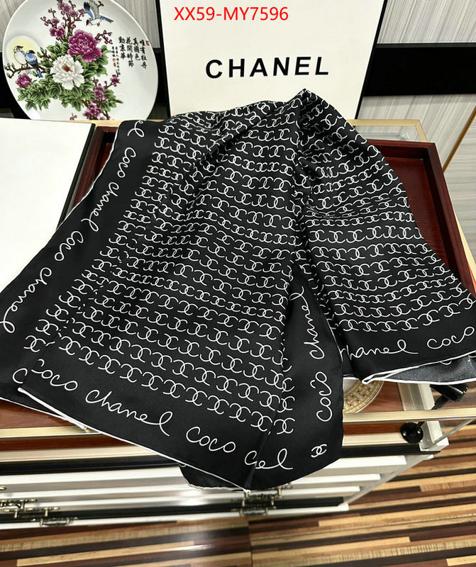 Scarf-Chanel cheap wholesale ID: MY7596 $: 59USD