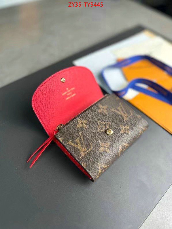 LV Bags(4A)-Wallet highest quality replica ID: TY5445 $: 35USD