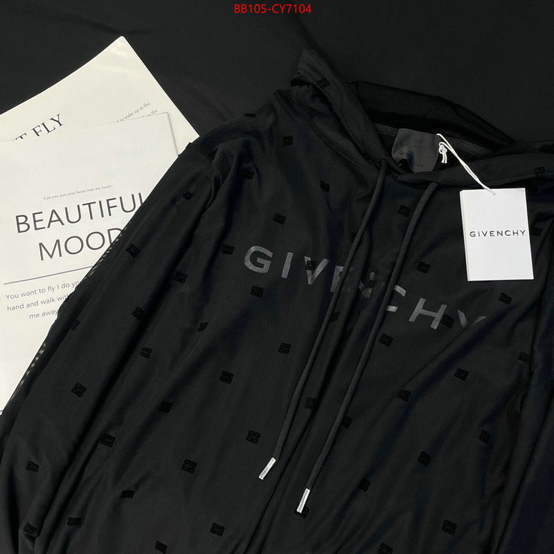 Clothing-Givenchy perfect replica ID: CY7104 $: 105USD