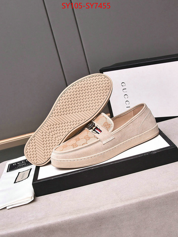 Men Shoes-Gucci high quality designer replica ID: SY7455 $: 105USD