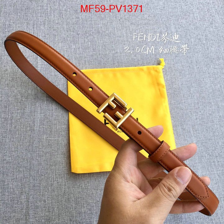 Belts-Fendi replica ID: PV1371 $: 59USD