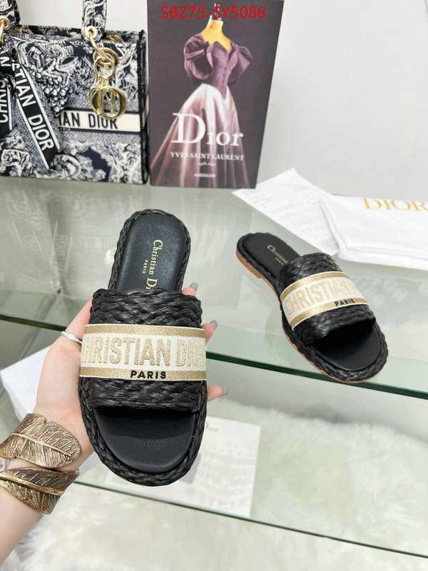 Women Shoes-Dior where should i buy to receive ID: SY5086 $: 75USD