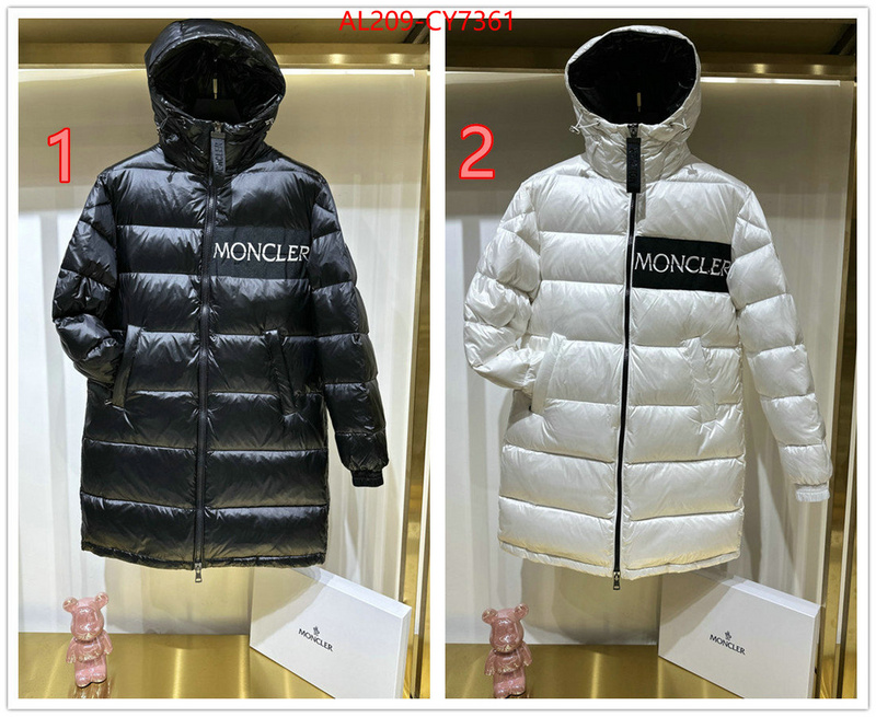 Down jacket Women-Moncler top quality replica ID: CY7361 $: 209USD