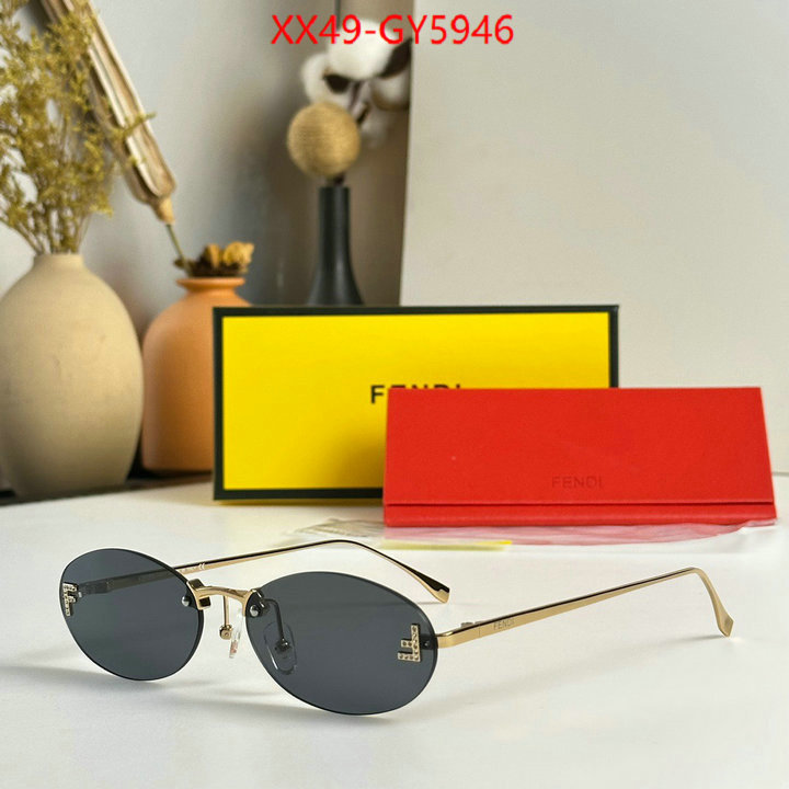 Glasses-Fendi sell high quality ID: GY5946 $: 49USD