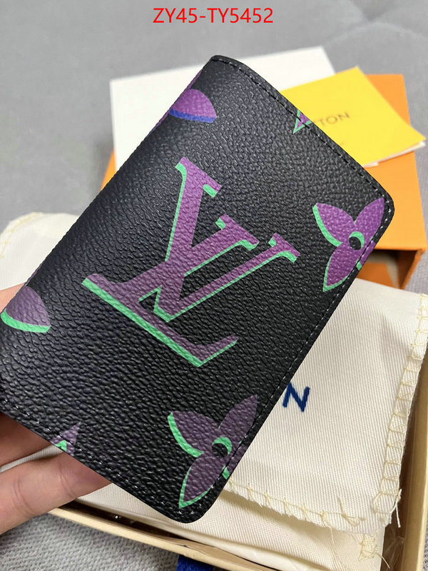 LV Bags(4A)-Wallet high quality perfect ID: TY5452 $: 45USD