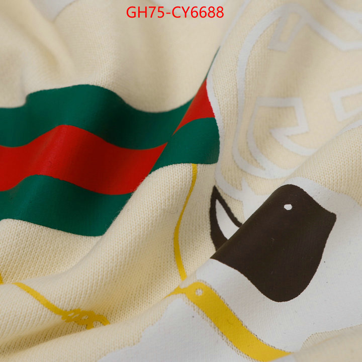 Clothing-Gucci online store ID: CY6688 $: 75USD