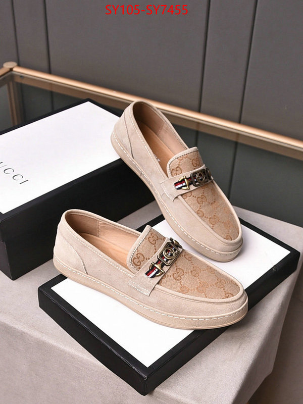 Men Shoes-Gucci high quality designer replica ID: SY7455 $: 105USD