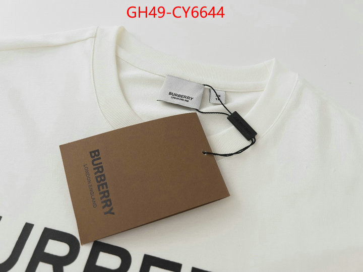 Clothing-Burberry high quality online ID: CY6644 $: 49USD