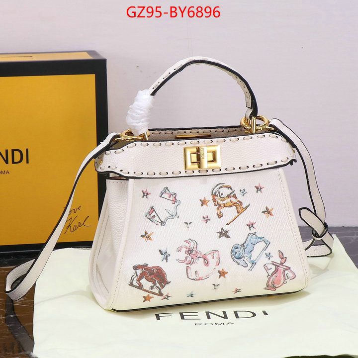 Fendi Bags(4A)-Peekaboo brand designer replica ID: BY6896 $: 95USD