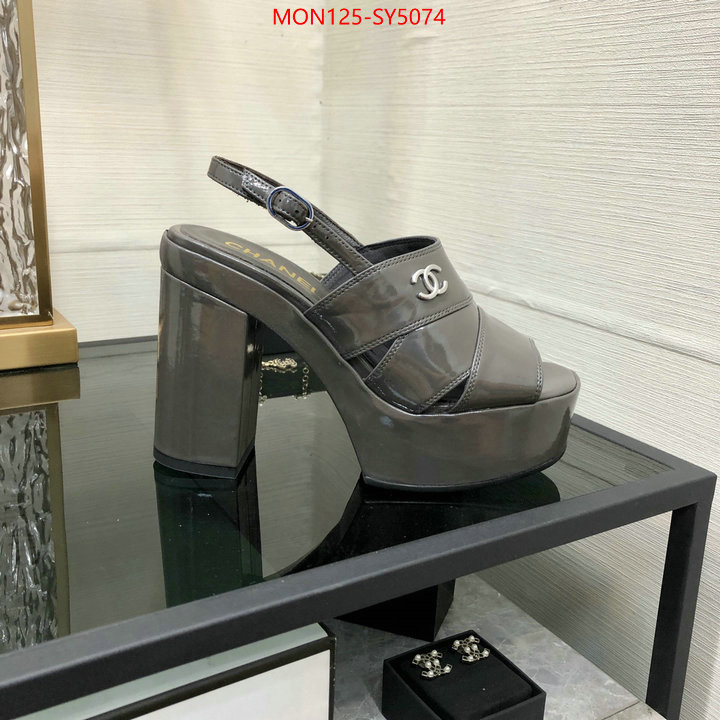 Women Shoes-Chanel best quality replica ID: SY5074 $: 125USD