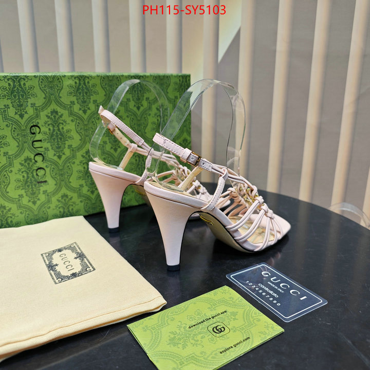 Women Shoes-Gucci where to buy replicas ID: SY5103 $: 115USD