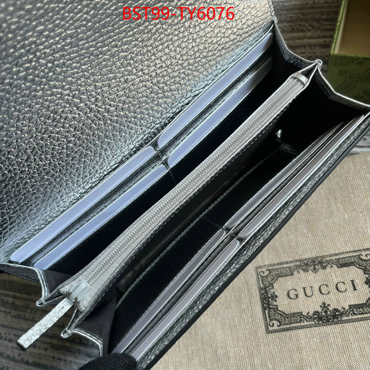 Gucci Bags(TOP)-Wallet- what 1:1 replica ID: TY6076 $: 99USD