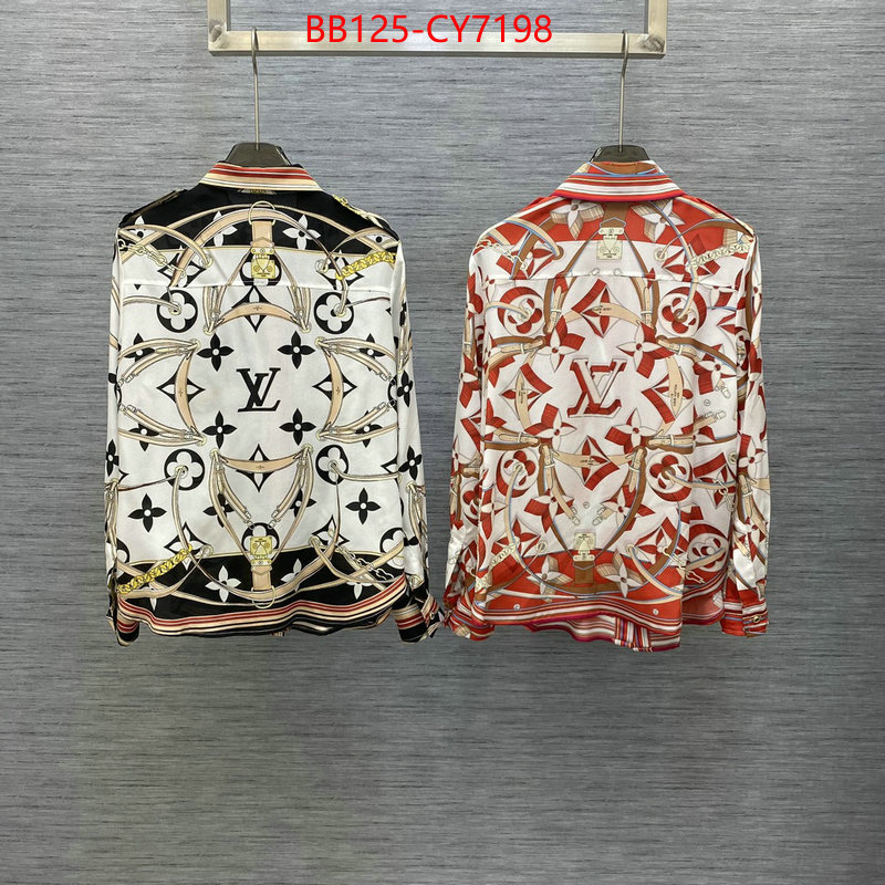 Clothing-LV luxury fashion replica designers ID: CY7198 $: 125USD