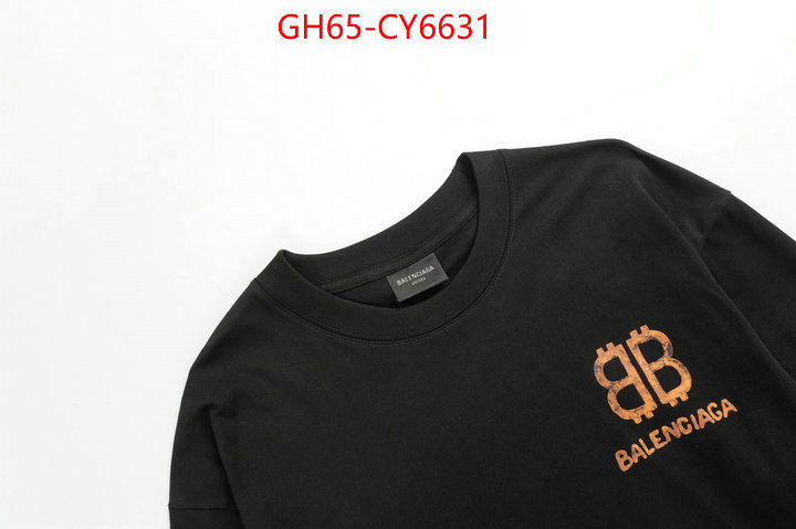 Clothing-Balenciaga how to find designer replica ID: CY6631 $: 65USD
