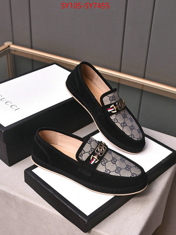 Men Shoes-Gucci high quality designer replica ID: SY7455 $: 105USD