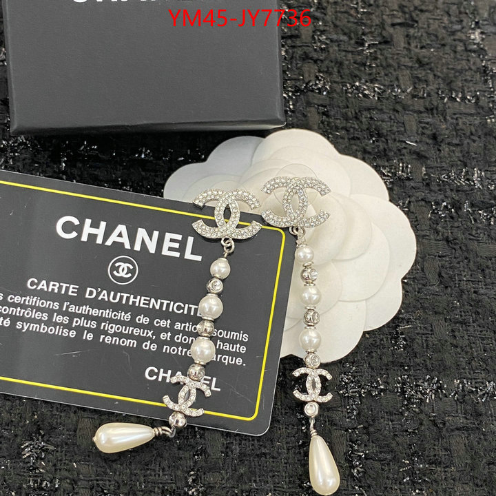 Jewelry-Chanel top quality fake ID: JY7736 $: 45USD