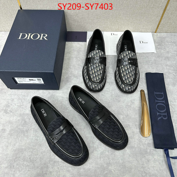 Men shoes-Dior what best designer replicas ID: SY7403 $: 209USD