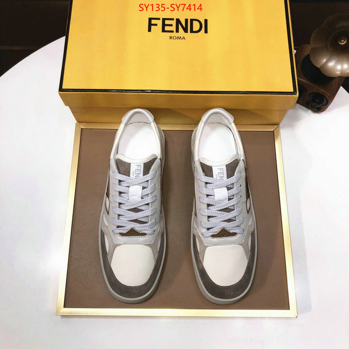 Men Shoes-Fendi fake aaaaa ID: SY7414 $: 135USD