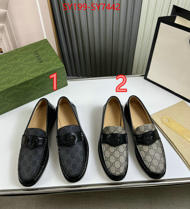 Men Shoes-Gucci top quality replica ID: SY7442 $: 199USD