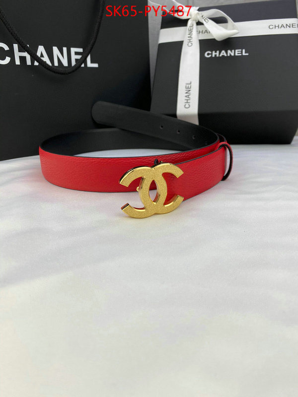 Belts-Chanel first copy ID: PY5487 $: 65USD