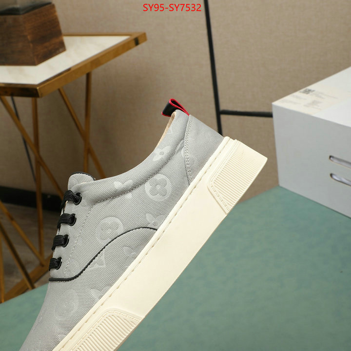 Men Shoes-LV aaaaa class replica ID: SY7532 $: 95USD