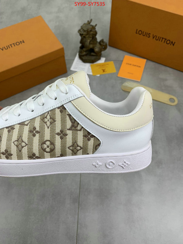 Men Shoes-LV high ID: SY7535 $: 99USD