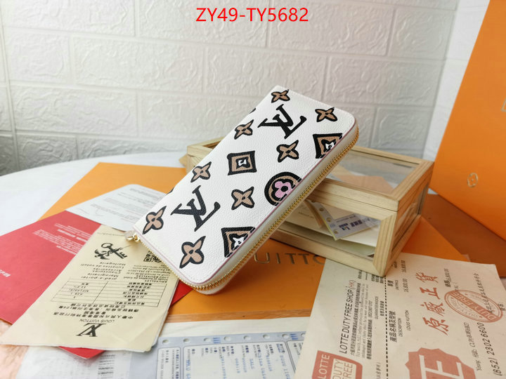 LV Bags(4A)-Wallet where should i buy replica ID: TY5682 $: 49USD