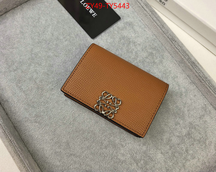 Loewe Bags(4A)-Wallet 1:1 replica wholesale ID: TY5443 $: 49USD