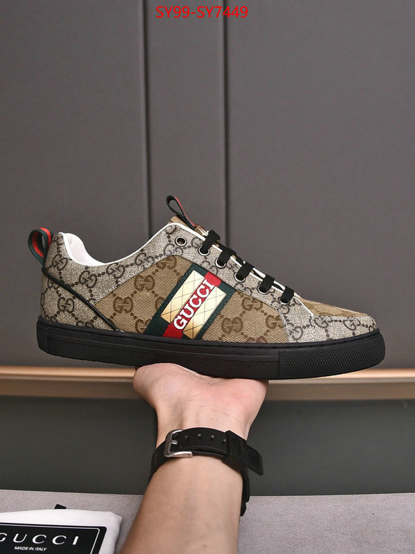 Men Shoes-Gucci where to buy high quality ID: SY7449 $: 99USD