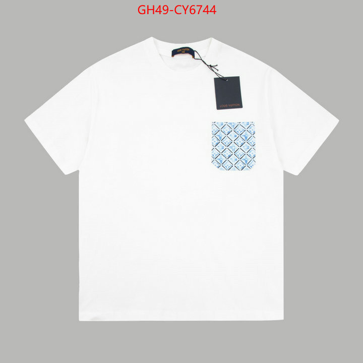 Clothing-LV good quality replica ID: CY6744 $: 49USD