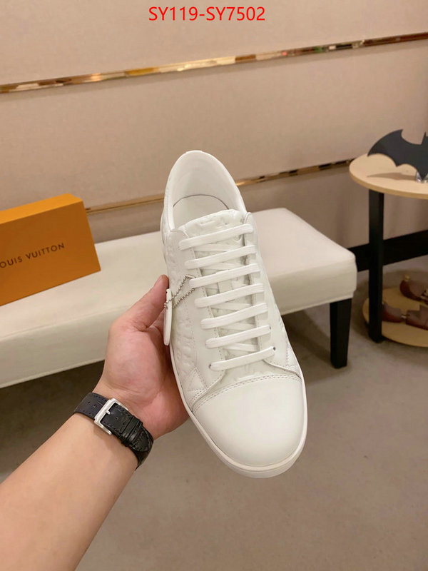 Men Shoes-LV shop the best high authentic quality replica ID: SY7502 $: 119USD