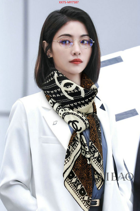 Scarf-Chanel website to buy replica ID: MY7587 $: 75USD