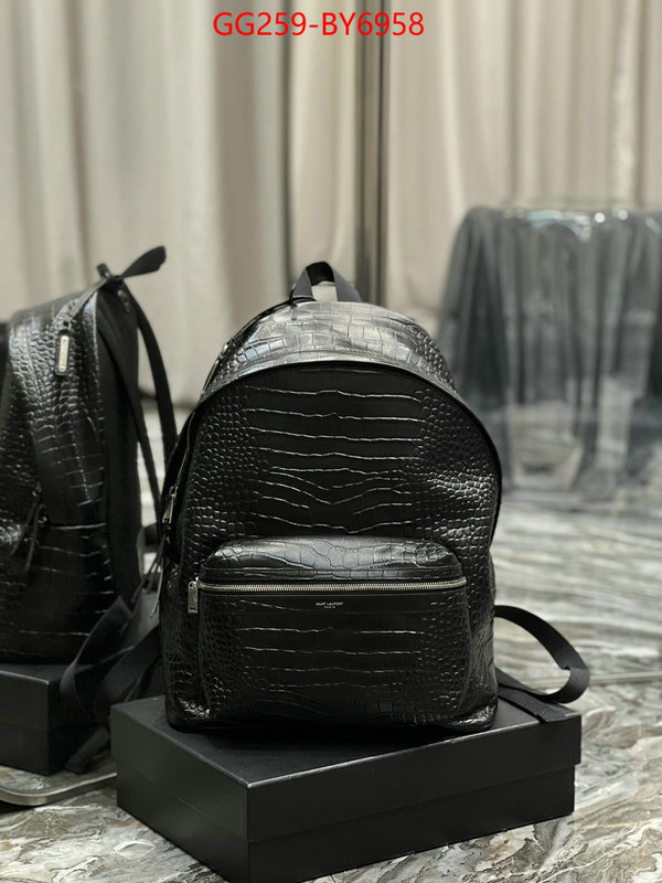 YSL Bags(TOP)-Backpack- the quality replica ID: BY6958 $: 259USD